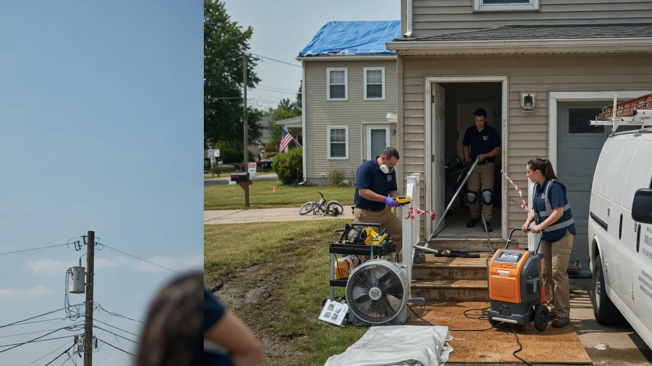 Water Damage Repair in Oceanport, NJ near me